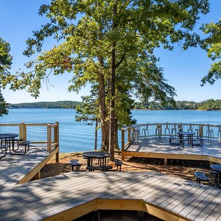 Dockside On Lake Hartwell Near Death Valley Apartment Clemson Bagian luar foto